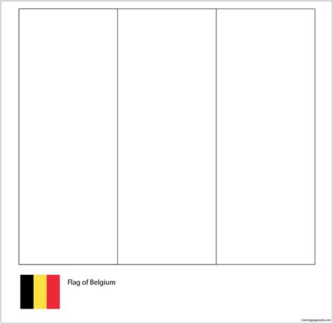 belgium flag colouring